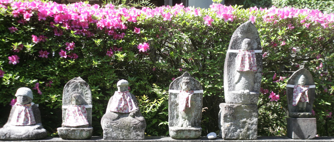 金出神峰寺にて